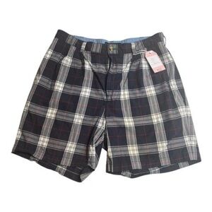 Tommy Hilfiger Golf Y2K Vintage Blue Plaid Shorts Sz 35